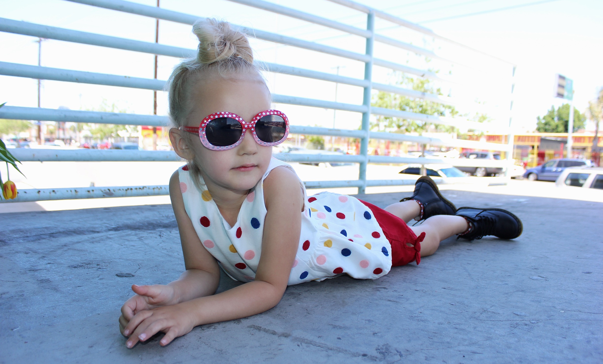 Violet in Sunglasses Violet in Sunglasses